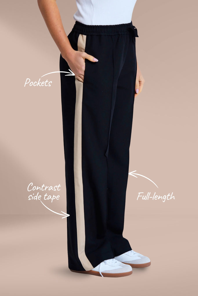 Stella and Gemma Mickie Pants Black From BoxHill