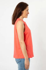Stella and Gemma Paper Flowers Boutique Tank Coral From BoxHill