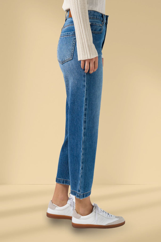 Stella and Gemma Perrie Jeans Mid Blue From BoxHill