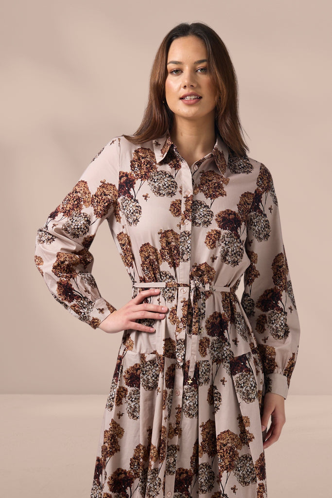 Stella and Gemma Rebecca Dress Blush Hydrangea From BoxHill