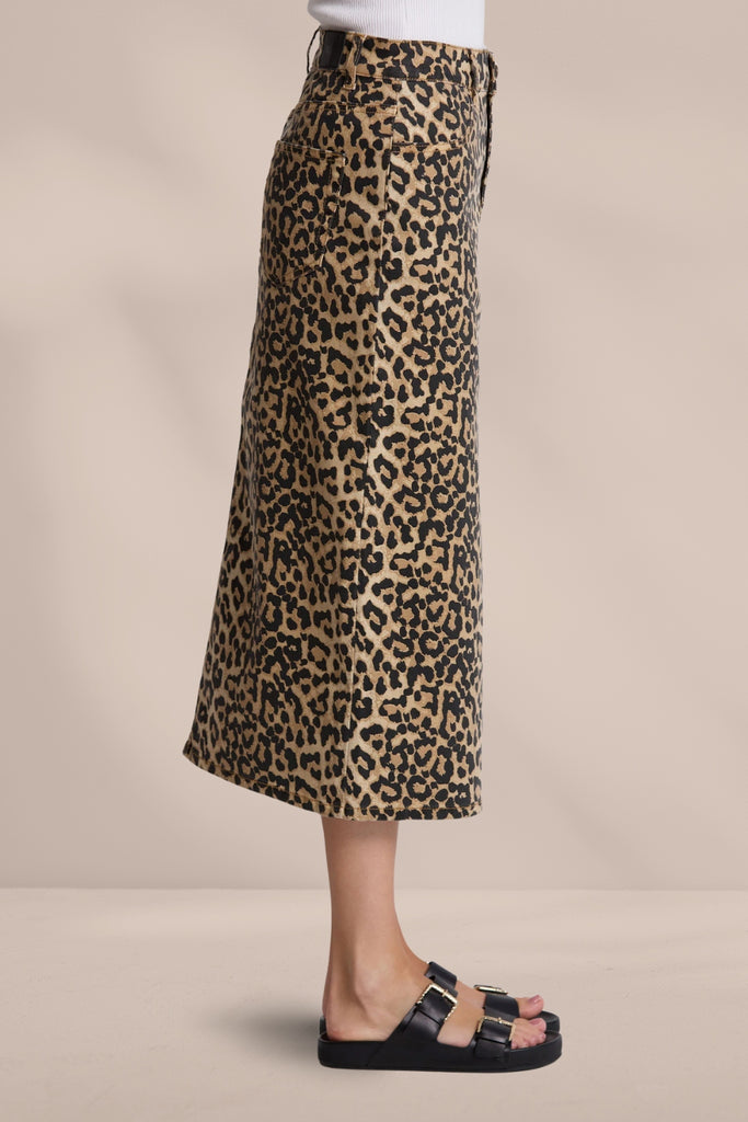 Stella and Gemma Ryder Skirt Leopard From BoxHill