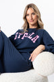 Stella and Gemma S+G Logo Everyday Sweater Navy From BoxHill