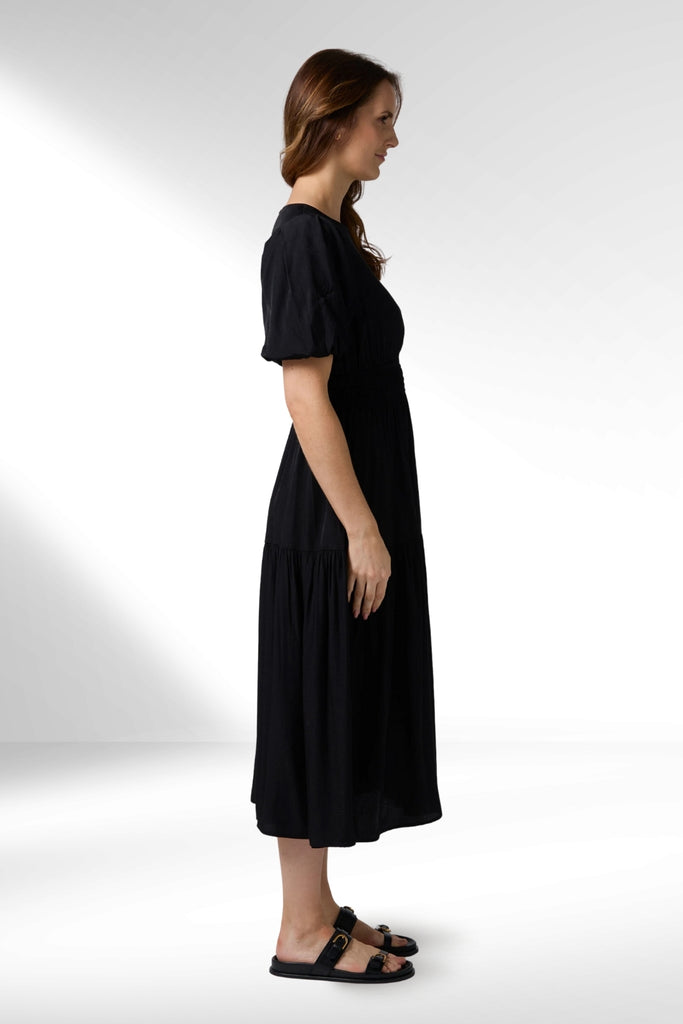 Stella and Gemma Sabrina Dress Black From BoxHill