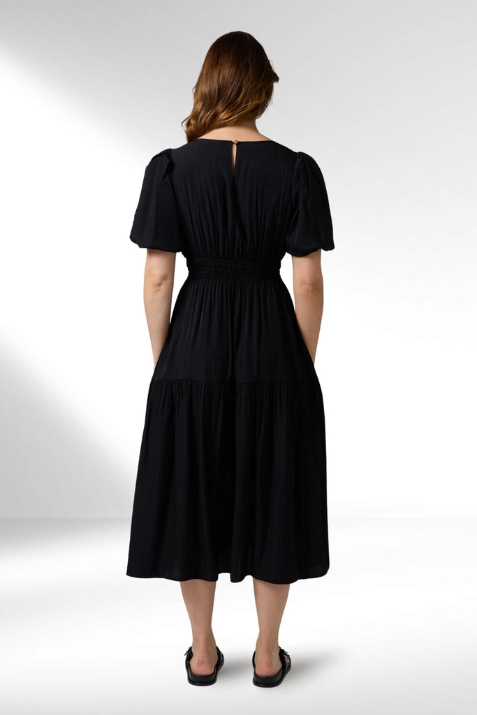 Stella and Gemma Sabrina Dress Black From BoxHill