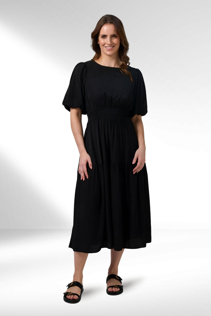 Stella and Gemma Sabrina Dress Black From BoxHill