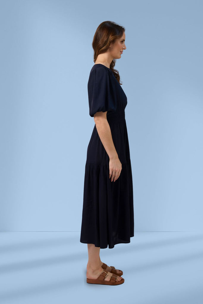 Stella and Gemma Sabrina Dress Navy From BoxHill