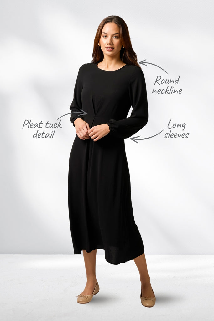 Stella and Gemma Sahra Dress Black From BoxHill