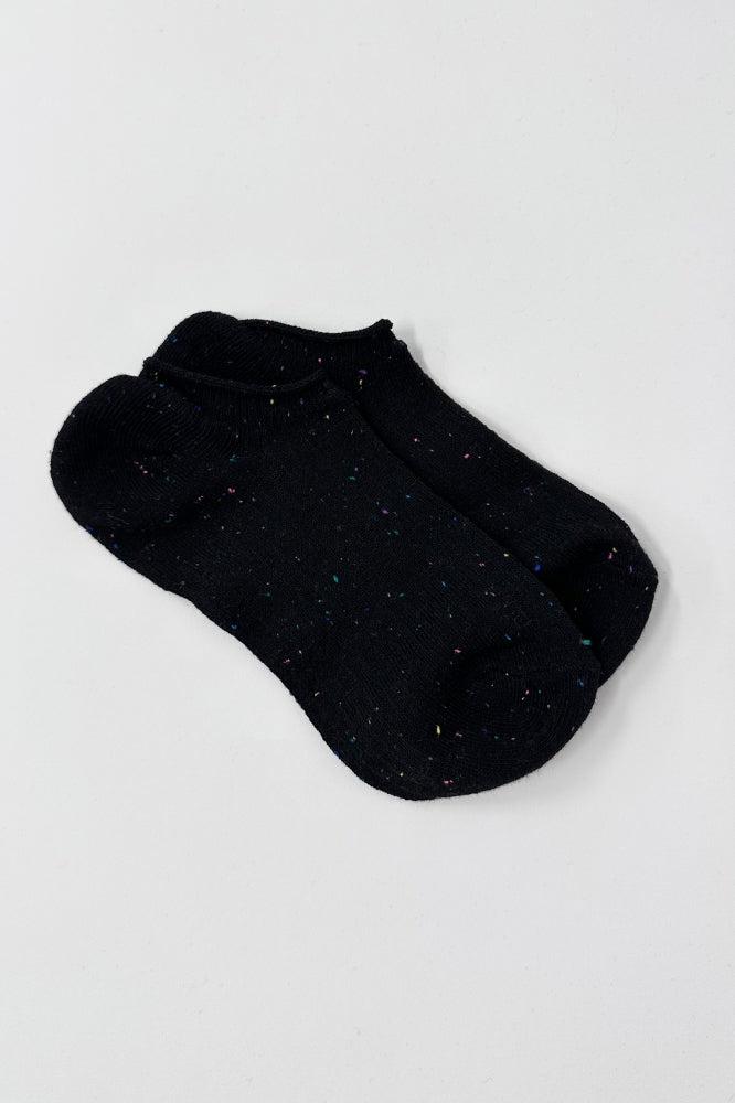 Stella and Gemma Speckled Socks Black One Size Black From BoxHill