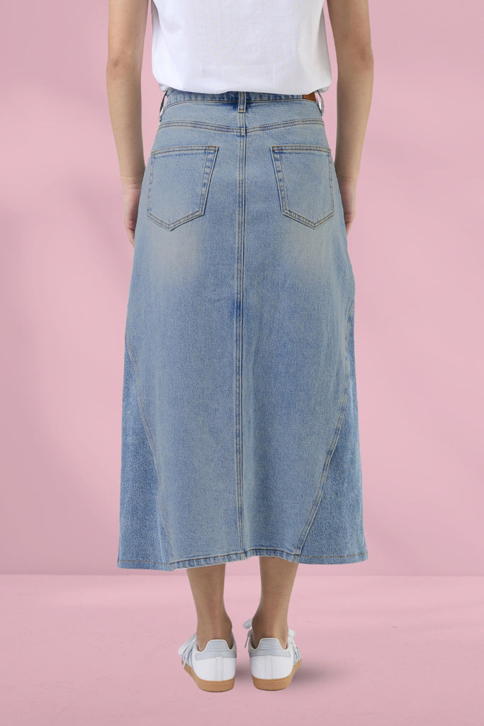 Stella and Gemma Taylah Skirt Mid Blue From BoxHill