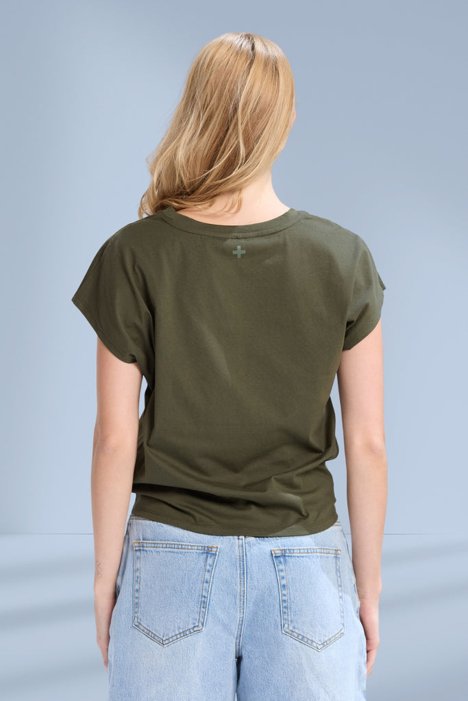 Stella and Gemma Top Knot Top Army From BoxHill