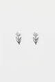 Stella and Gemma Tulip Earrings Silver One Size Silver From BoxHill