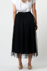 Stella and Gemma Tully Skirt Black From BoxHill