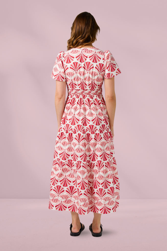 Stella and Gemma Vittoria Dress Sorbet in Sicily Print From BoxHill