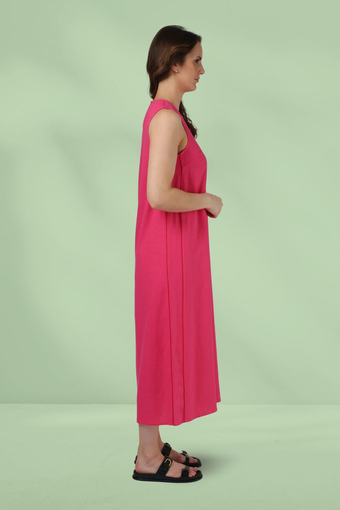Stella and Gemma Zora Dress Fuchsia From BoxHill