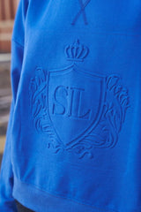 Style Laundry Logo Embossed Sweater Cobalt From BoxHill