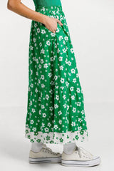 Thing Thing Lucia Skirt Green White Garden From BoxHill