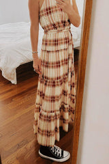 Tuesday Label Jolene Dress Tartan From BoxHill