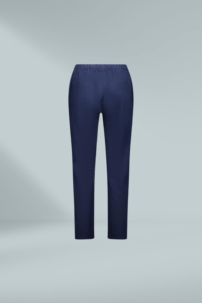 Vassalli Ankle Grazer Slim Leg Elastic Waist Pants Ink From BoxHill