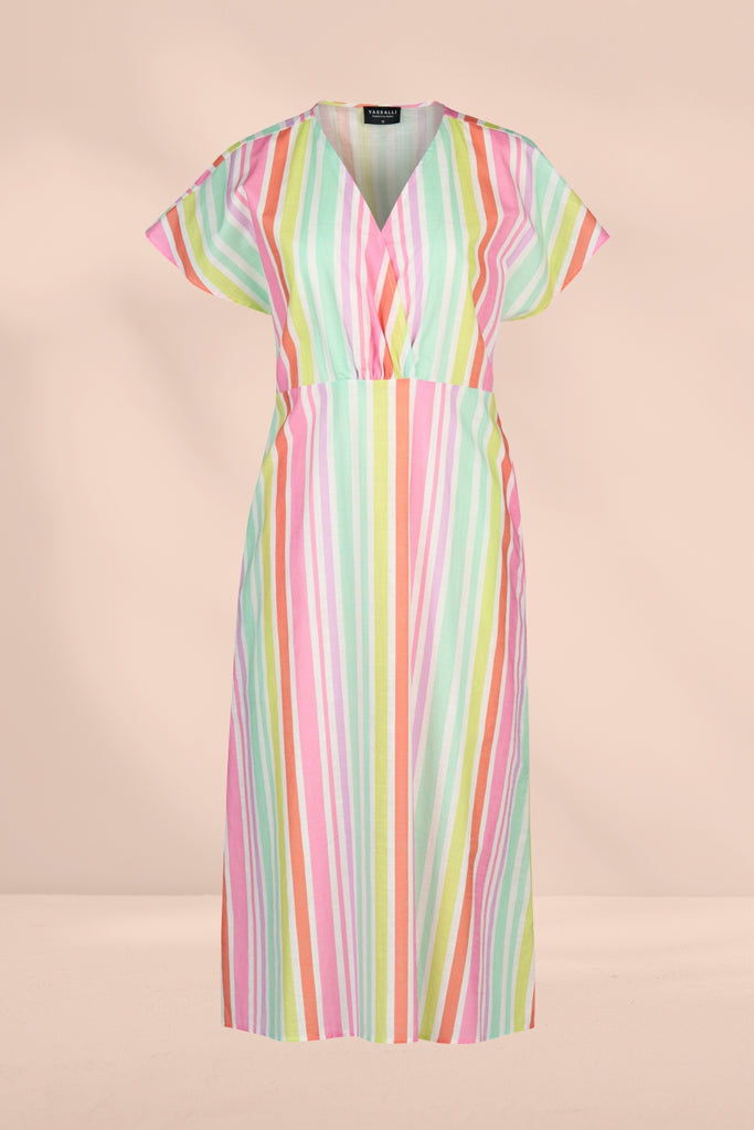 Vassalli Drop Shoulder Dress Cabana From BoxHill