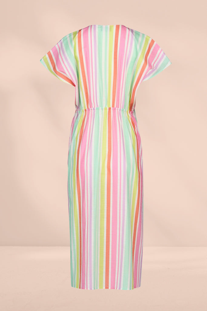 Vassalli Drop Shoulder Dress Cabana From BoxHill