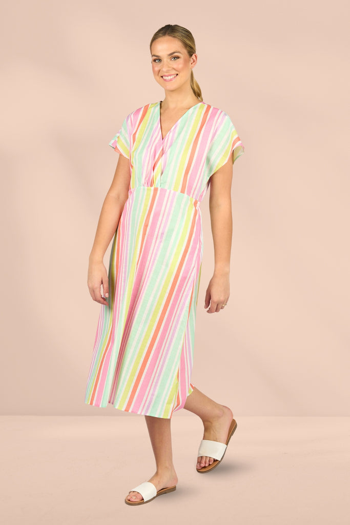 Vassalli Drop Shoulder Dress Cabana From BoxHill