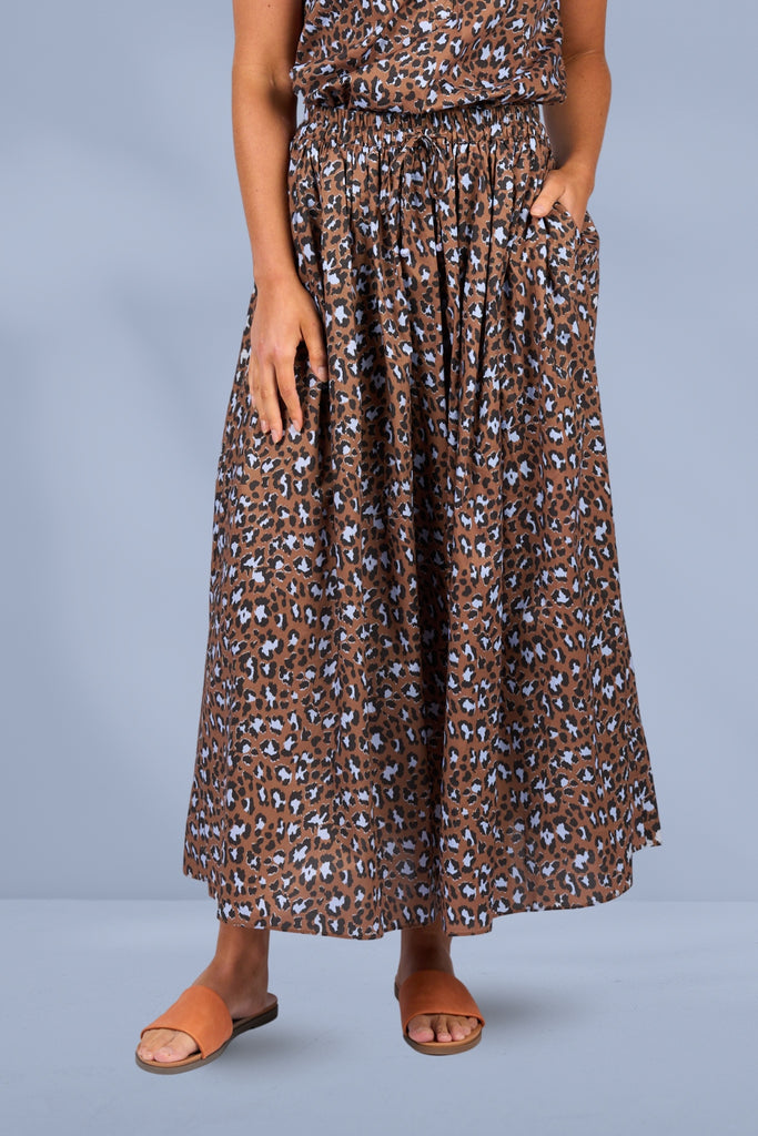 Vassalli Elastic Waist Maxi Skirt Nala From BoxHill