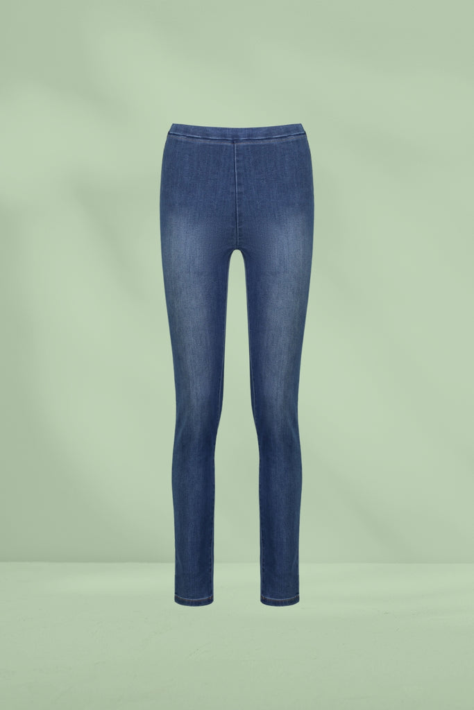 Vassalli Full Length Leggings Denim New Blue From BoxHill