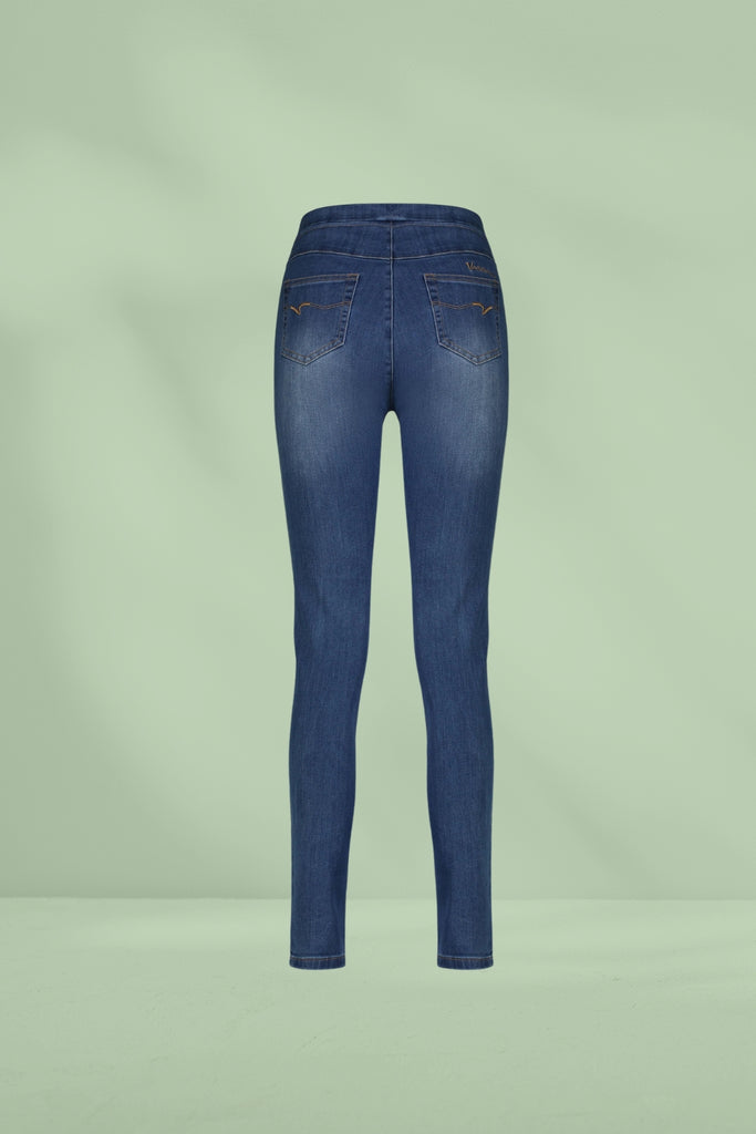 Vassalli Full Length Leggings Denim New Blue From BoxHill