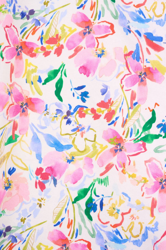 Vassalli Printed Denim Skirt Porto From BoxHill