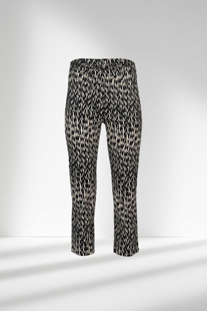 Vassalli Slim Leg 7/8 Pull On Pants Beau From BoxHill