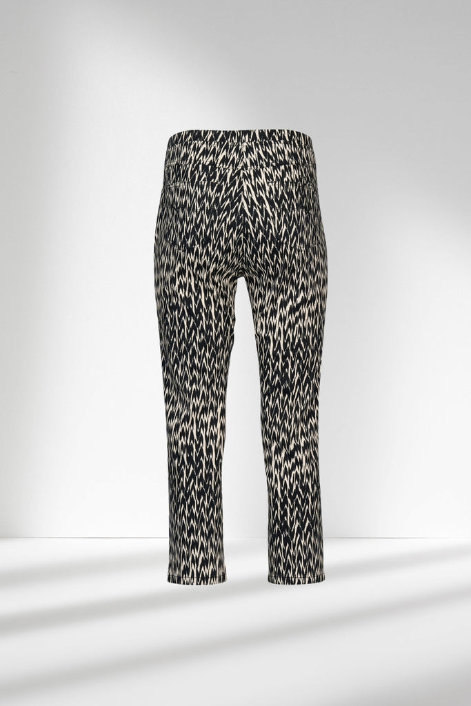 Vassalli Slim Leg 7/8 Pull On Pants Beau From BoxHill
