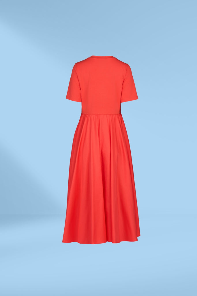 Vassalli T-shirt Dress Aperol From BoxHill