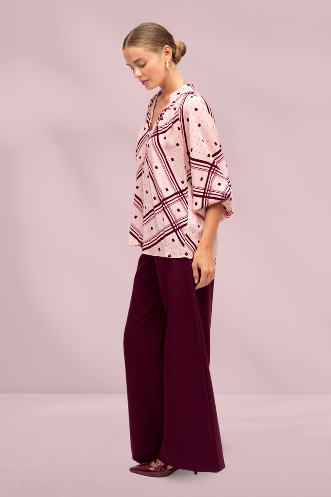 Label of Love Ambrose Long Sleeve Blouse Print From BoxHill