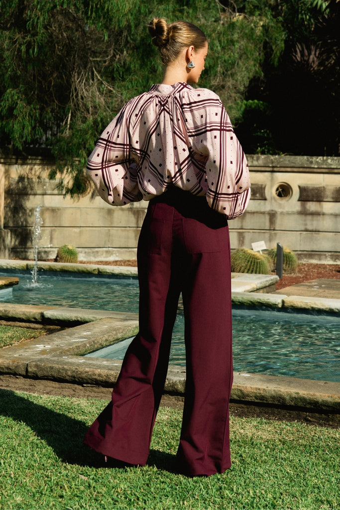 Label of Love Ambrose Long Sleeve Blouse Print From BoxHill