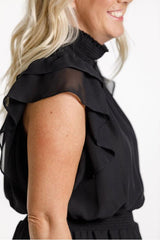 X Label by Homelee Charlie Midi Dress Black From BoxHill