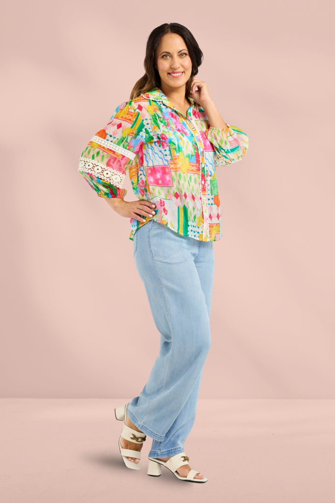 PRE-ORDER Zafina Arabella Shirt Radiant From BoxHill