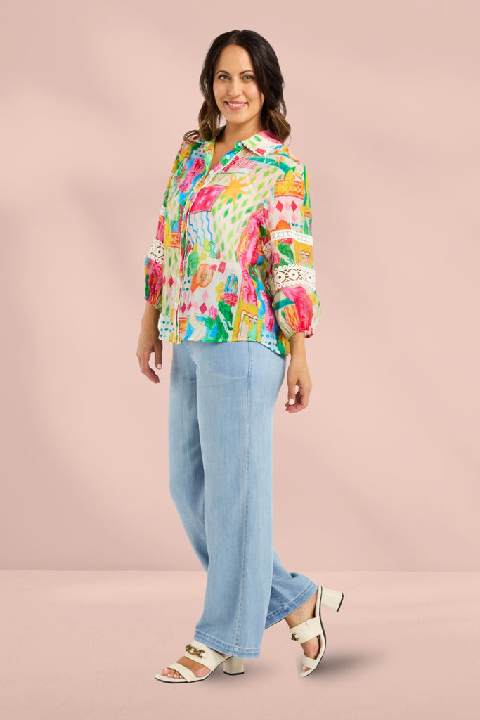 PRE-ORDER Zafina Arabella Shirt Radiant From BoxHill