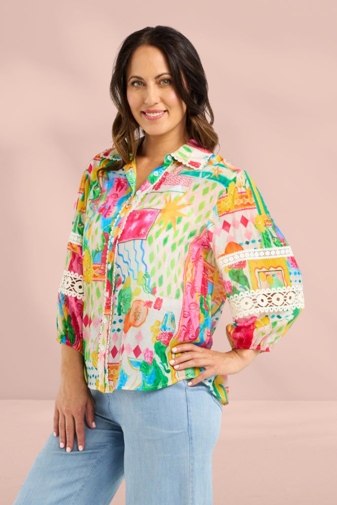 PRE-ORDER Zafina Arabella Shirt Radiant From BoxHill
