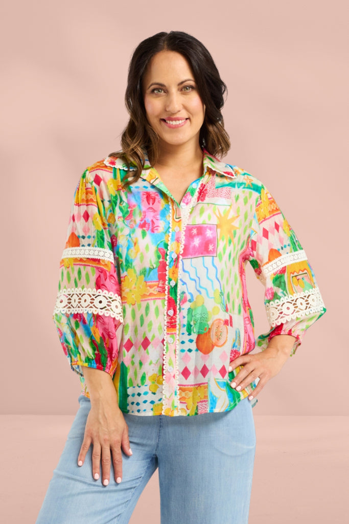 PRE-ORDER Zafina Arabella Shirt Radiant From BoxHill