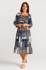Zafina Delilah Dress Moroccan Print From BoxHill