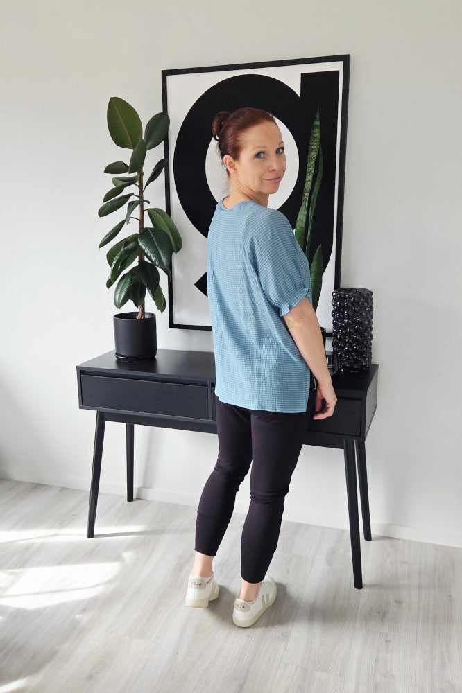 PRE-ORDER Zafina Ella Top Blue From BoxHill