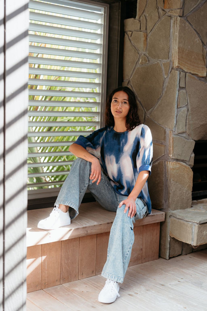 PRE-ORDER Zafina Havana Top Celeste From BoxHill