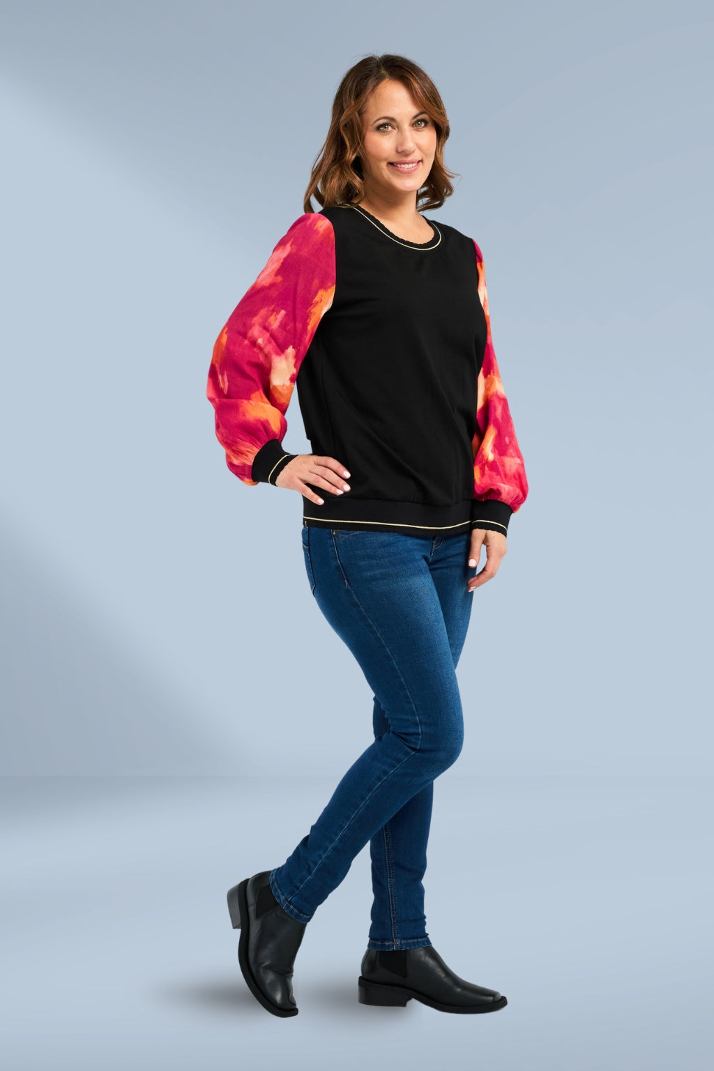 Zafina Isadora Top Pink Aurora Zafina