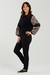 Zafina Lilith Top Black From BoxHill