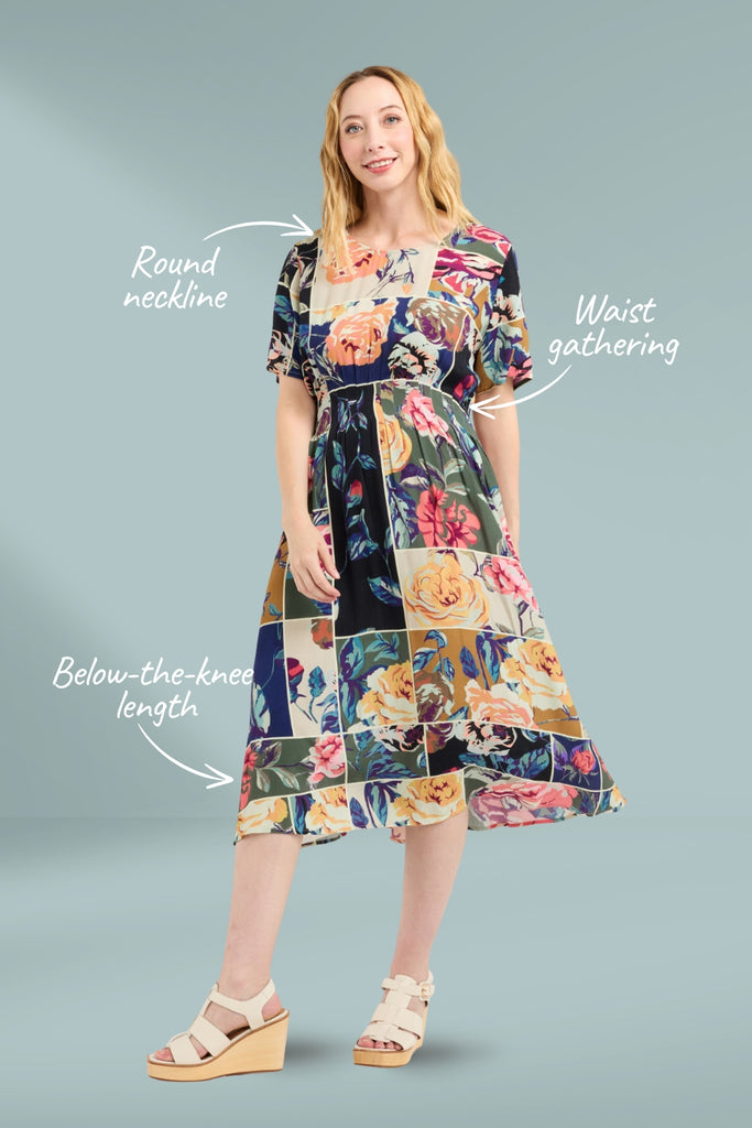 PRE-ORDER Zafina Myla Dress Flower Party From BoxHill