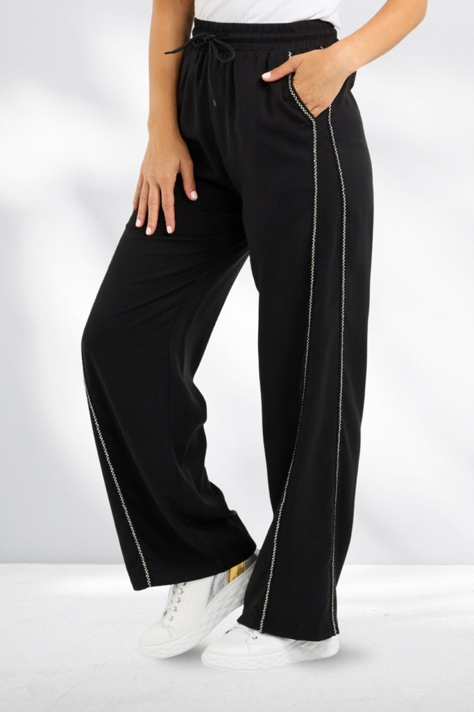 PRE-ORDER Zafina Polly Pants Black From BoxHill