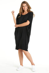 Betty Basics Maui Dress Black From BoxHill