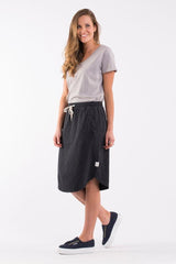 Elm Isla Skirt Washed Black From BoxHill