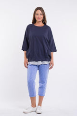 Elm Maizie Sweat Navy From BoxHill