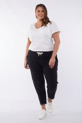 Elm Rickety Pants Black From BoxHill